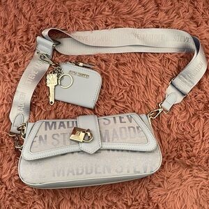 NWOT Steve Madden Baby Blue Y2K Shoulder or Crossbody Bag